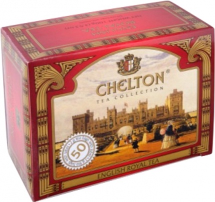 Чай в пакетиках Chelton Английский Королевский, 100 пак.*2 гр