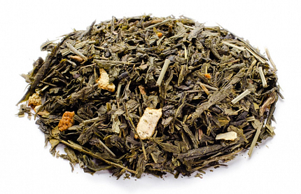 Чай зеленый листовой элитный Gutenberg С Имбирем, 100 гр