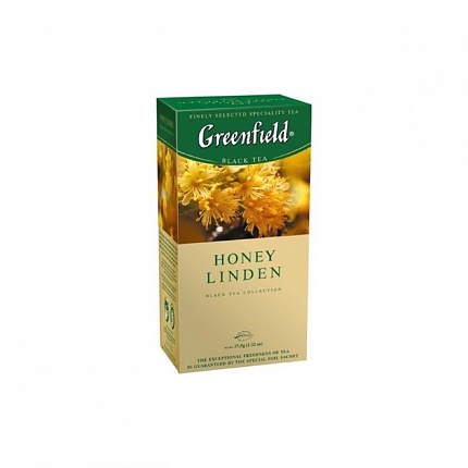 Чай в пакетиках Greenfield Honey Linden, 25 пак.*1,5 гр