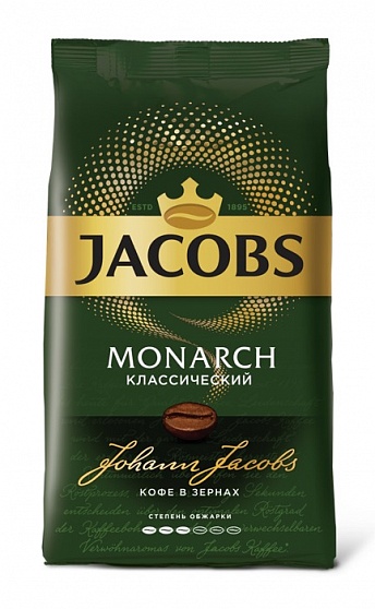 Кофе в зернах Jacobs, 1 кг