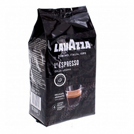 Кофе в зернах Lavazza Гран Арома Эспрессо, 1 кг