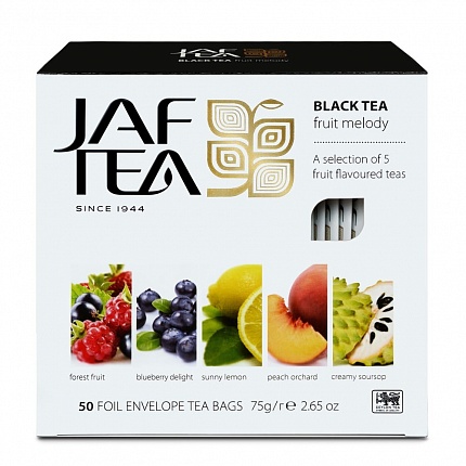 Чай в пакетиках Jaf Tea РС Fruit melody, 50 пак.*1,5 гр