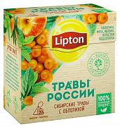 Чай в пакетиках Lipton Пирамидки Сибирские травы (травяной с облепихой), 20 пак.*0,7 гр