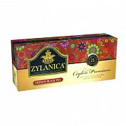 Чай черный в пакетиках Zylanica Ceylon Premium Collection, 25 пак.*2 гр