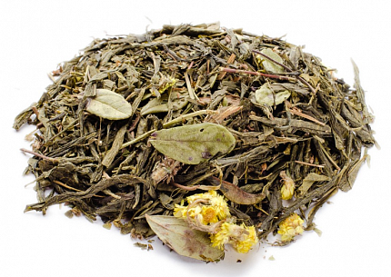 Чай зеленый листовой Gutenberg Чай с чабрецом, 100 гр
