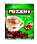 Кофе в пакетиках Maccoffee 3 в 1 Лесной орех, 25 шт