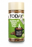 Кофе растворимый Today Green с зеленым кофе, 95 гр