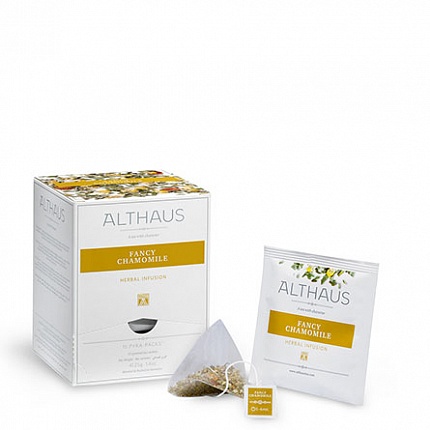 Чай травяной в пакетиках Althaus Fancy Chamomile, 15 шт