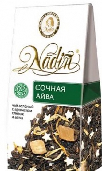 Чай зеленый Nadin Сливочная айва, 50 гр