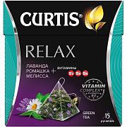 Чай в пакетиках Curtis Relax Teal, 15 пак.*1,7 гр