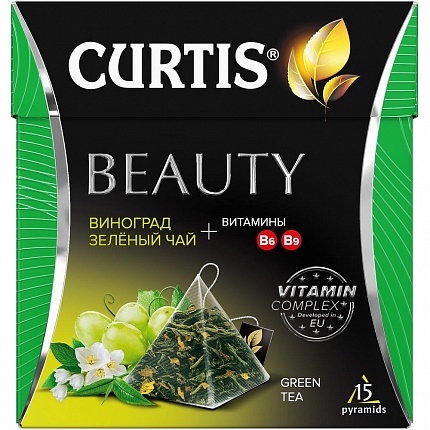 Чай в пакетиках Curtis Beauty Tea, 15 пак.*1,7 гр