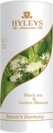 Чай черный Hyleys Гармония природы Суприм с цветками липы, 100 гр