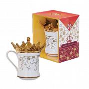 Чай черный Hilltop Фарфоровая кружка Королевская коллекция бронза, 30 гр