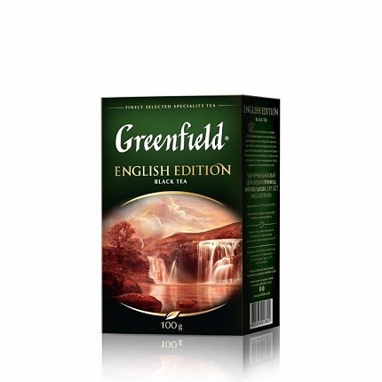 Чай черный Greenfield English Edition, 100 гр