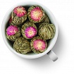 Чай зеленый листовой Gutenberg Моли Юй Лун Тао (Жасминовый персик Дракона), 100 гр