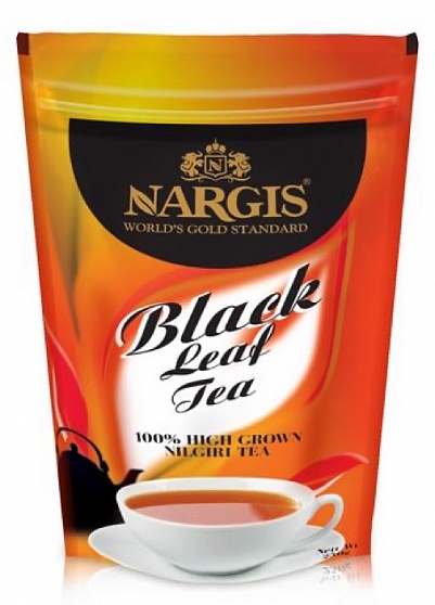 Чай черный Nargis дой-пак NILGIRIS, 250 гр