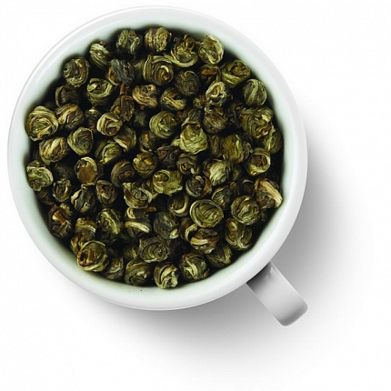 Чай зеленый листовой элитный Gutenberg Най Сян Чжень Чжу (Молочная жемчужина) 1 категории, 100 гр