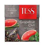 Чай в пакетиках Tess Пирамидки Grapefruit Chill, 20 пак.*1.8 гр