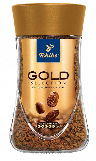 Кофе растворимый Tchibo Gold Selection, 190 гр