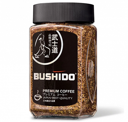 Кофе растворимый Bushido Блэк, 50 гр