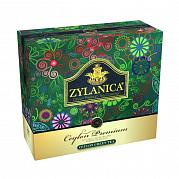 Чай зеленый в пакетиках Zylanica Ceylon Premium Collection, 100 пак.*2 гр