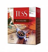 Чай в пакетиках Tess Плэжа шиповник, яблоко, 100 пак.*1,5 гр