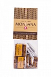Горький шоколад Monbana Со злаками, 20 плиточек