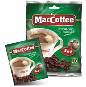Кофе в пакетиках Maccoffee 3 в 1 Лесной орех, 25 шт