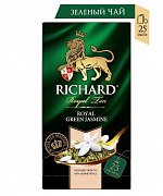 Чай в пакетиках Richard Royal Green Jasmine, 25 пак.*2 гр