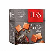 Чай в пакетиках Tess Пирамидки Caramel Charm (яблоко, карамель), 20 пак.*1.8 гр