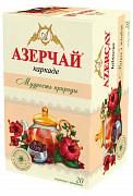 Чай в пакетиках Azercay Tea Мудрость природы с Каркадэ, 20 пак.*1,8 гр