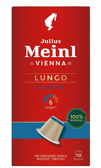 Кофе в капсулах Julius Meinl Lungo Classico, 10 шт