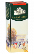 Чай черный Ahmad Tea Английский завтрак, 25 пак.*2 гр