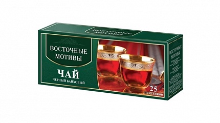 Чай в пакетиках Восточные мотивы, 25 пак.*2 гр