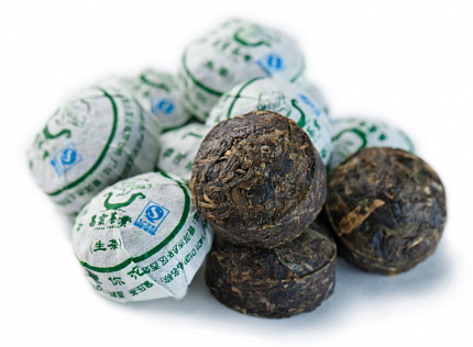 Чай Пуэр листовой Gutenberg Точа (Прессованный чай), 100 гр