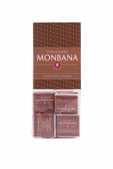 Молочный шоколад Monbana, 20 плиточек