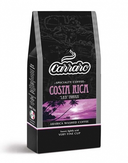 Кофе молотый Carraro Коста Рика, 250 гр