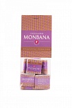 Молочный шоколад Monbana Пралине, 20 плиточек