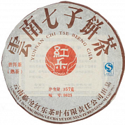Чай Пуэр листовой Шу 0625 Фабрика Хонг Ли сбор 2008 г, 344 гр