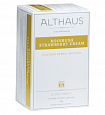 Чай травяной в пакетиках Althaus Rooibush Strawberry Cream, 20 шт