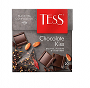 Чай в пакетиках Tess Пирамидки Chocolate Kiss, 20 пак.*1,8 гр