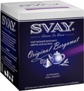 Чай в пакетиках Svay Bergamot-Orange с бергамотом, 20 пак.*2,5 гр