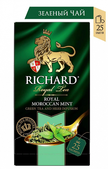 Чай в пакетиках Richard Royal Melissa, 25 пак.*1,5 гр