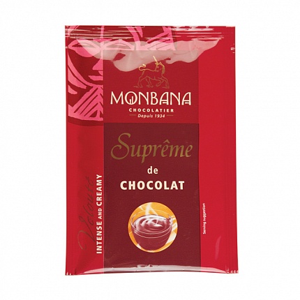Горячий шоколад Monbana Густой шоколад, 10 пакетиков