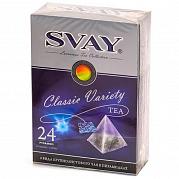 Чай в пакетиках Svay Classic Variety, 24 пак.*2,5 гр