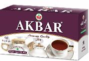 Чай в пакетиках Akbar Классическая Серия, 50 пак.*1,8 гр