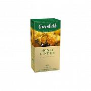 Чай в пакетиках Greenfield Honey Linden, 25 пак.*1,5 гр