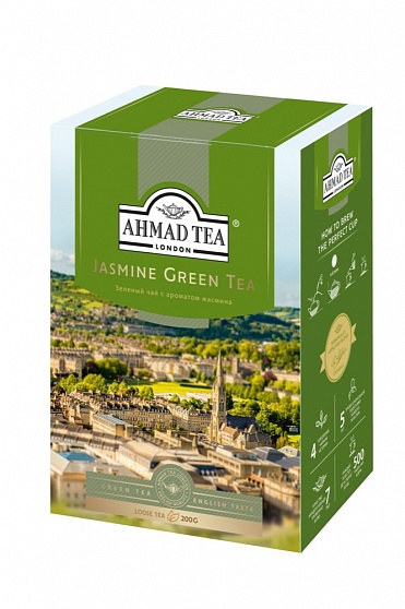 Чай зеленый Ahmad Tea С жасмином, 200 гр