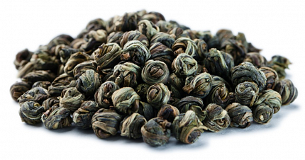Чай зеленый листовой Gutenberg Люй Лун Чжу (Жемчужина Дракона Маленькая), 100 гр