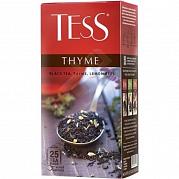 Чай в пакетиках Tess Тайм чабрец, цедра лимона, 25 пак.*1,5 гр